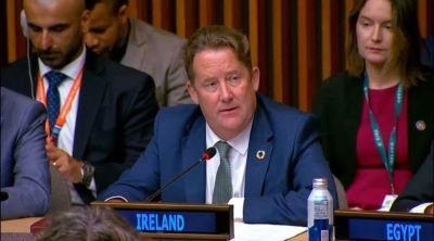 Minister Daragh O' Brien UNGA G20