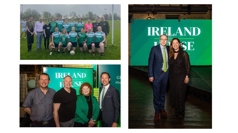 Ireland House attendees