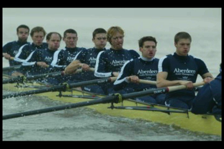 Rowers in Oxford Trial Race, 2003