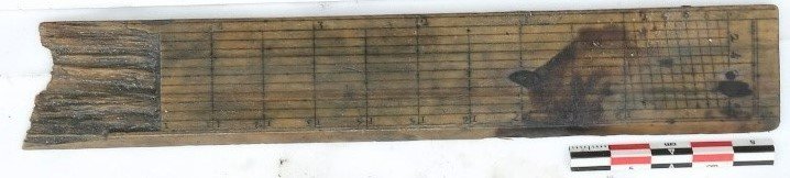 18th century slide ruler