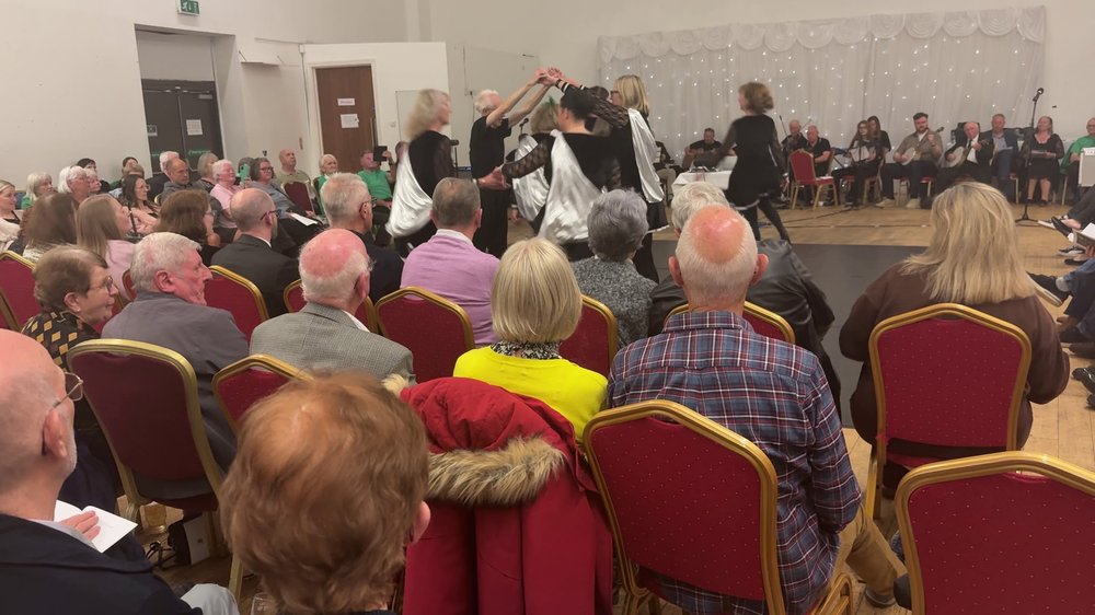 dancers and audience