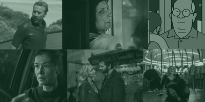 Collage of images from films