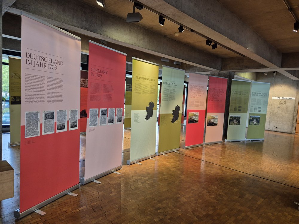 Photo of the exhibition on display in Kaiserslautern
