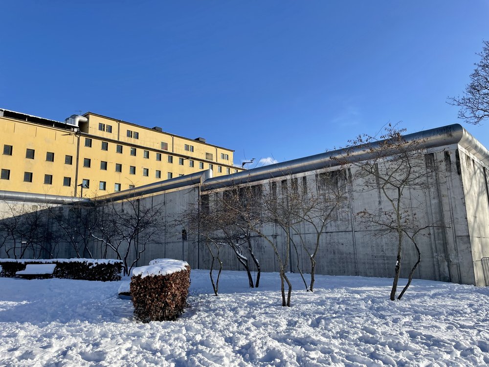 Exterior of Oslo Prison, Norway