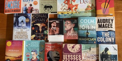 A selection of Irish books by both classic and contemporary authors.