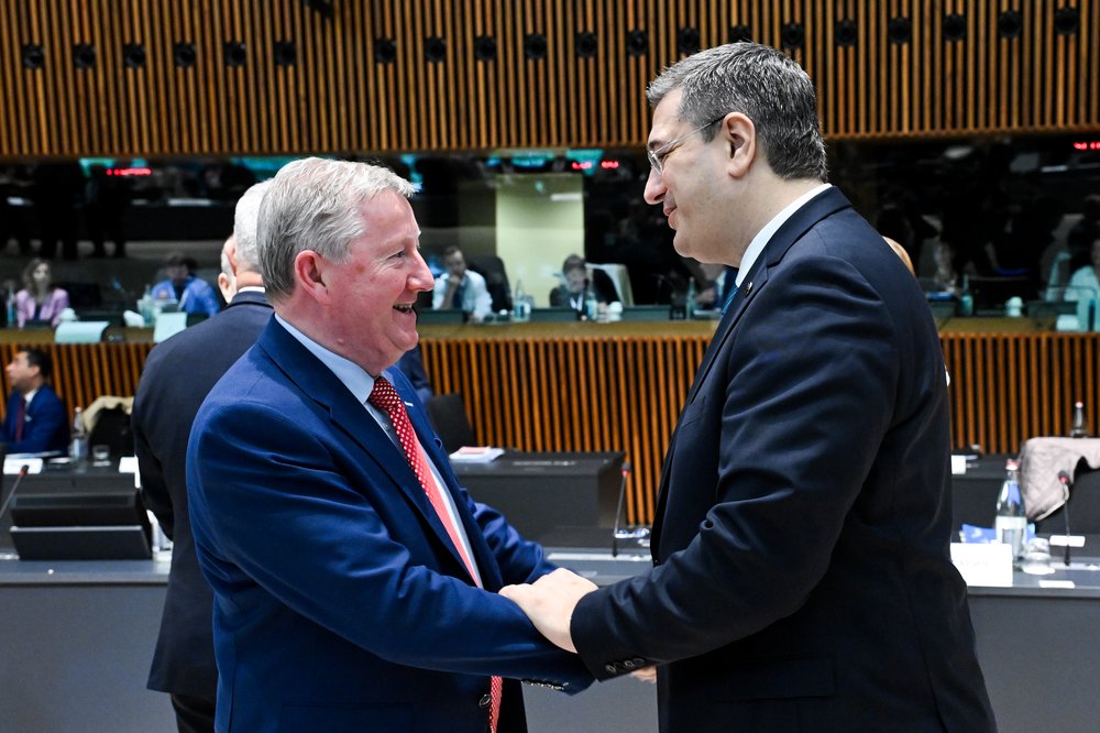 Minister of State Seán Canney meets Commissioner Tzitzikostas