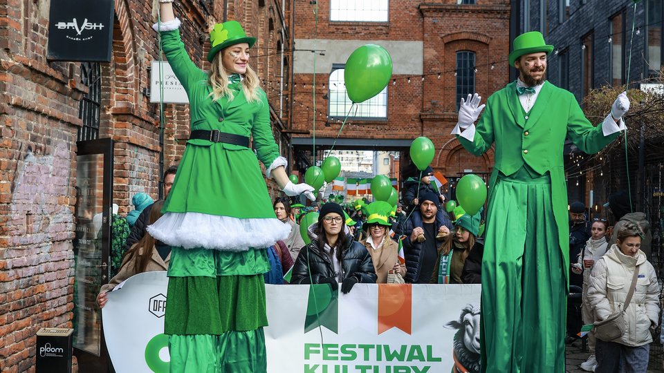 St Patrick's Day Parade in Lodz 2025