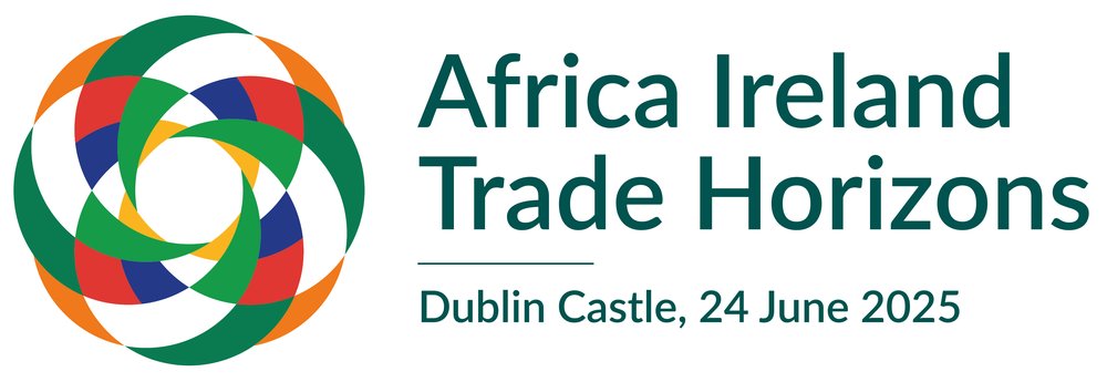 Africa Ireland Trade Horizons Logo with 24 June as the date and Dublin castle as the location