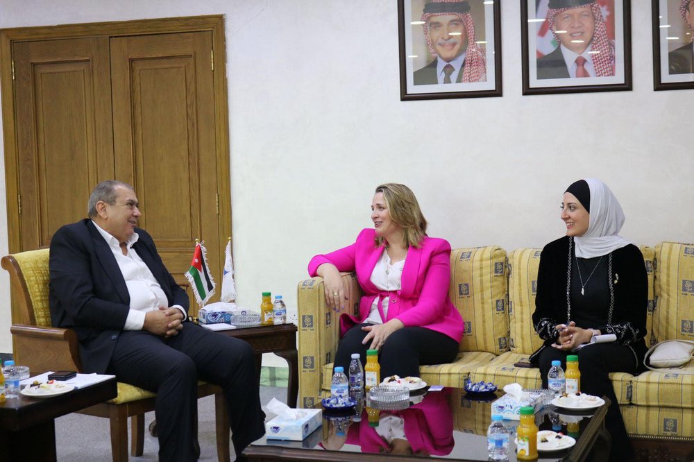 Meeting with Chair of Aqaba Chamber