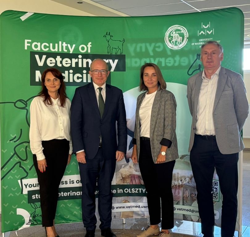 Ambassador Haughey visits University of Warmia and Mazury