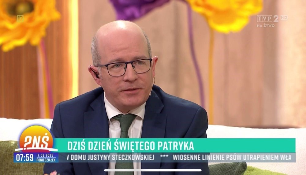 Ambassador Haughey on TV