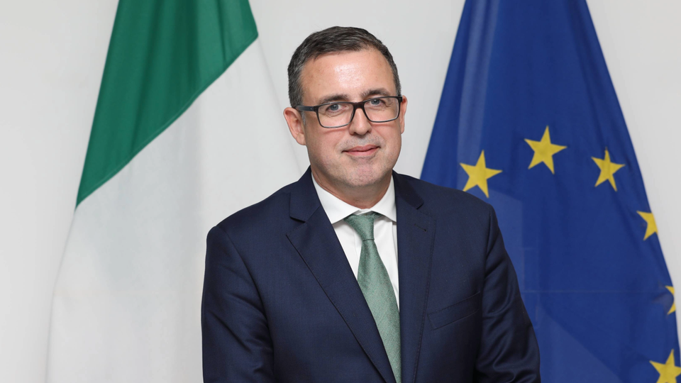 Headshot of the Ambassador.