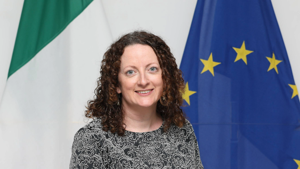 Headshot of Ambassador Caitríona Ingolsby