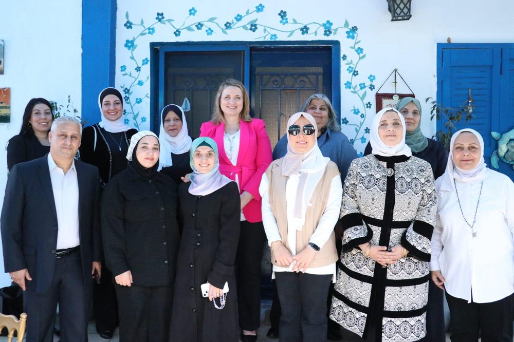 Meeting with Ladies Cooperative Association