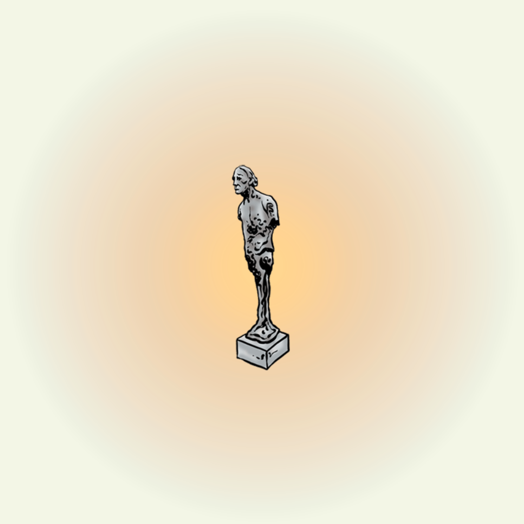 Illustration of a statue