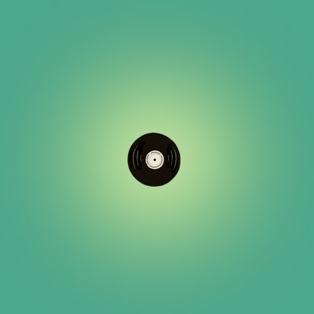 Illustration of a vinyl