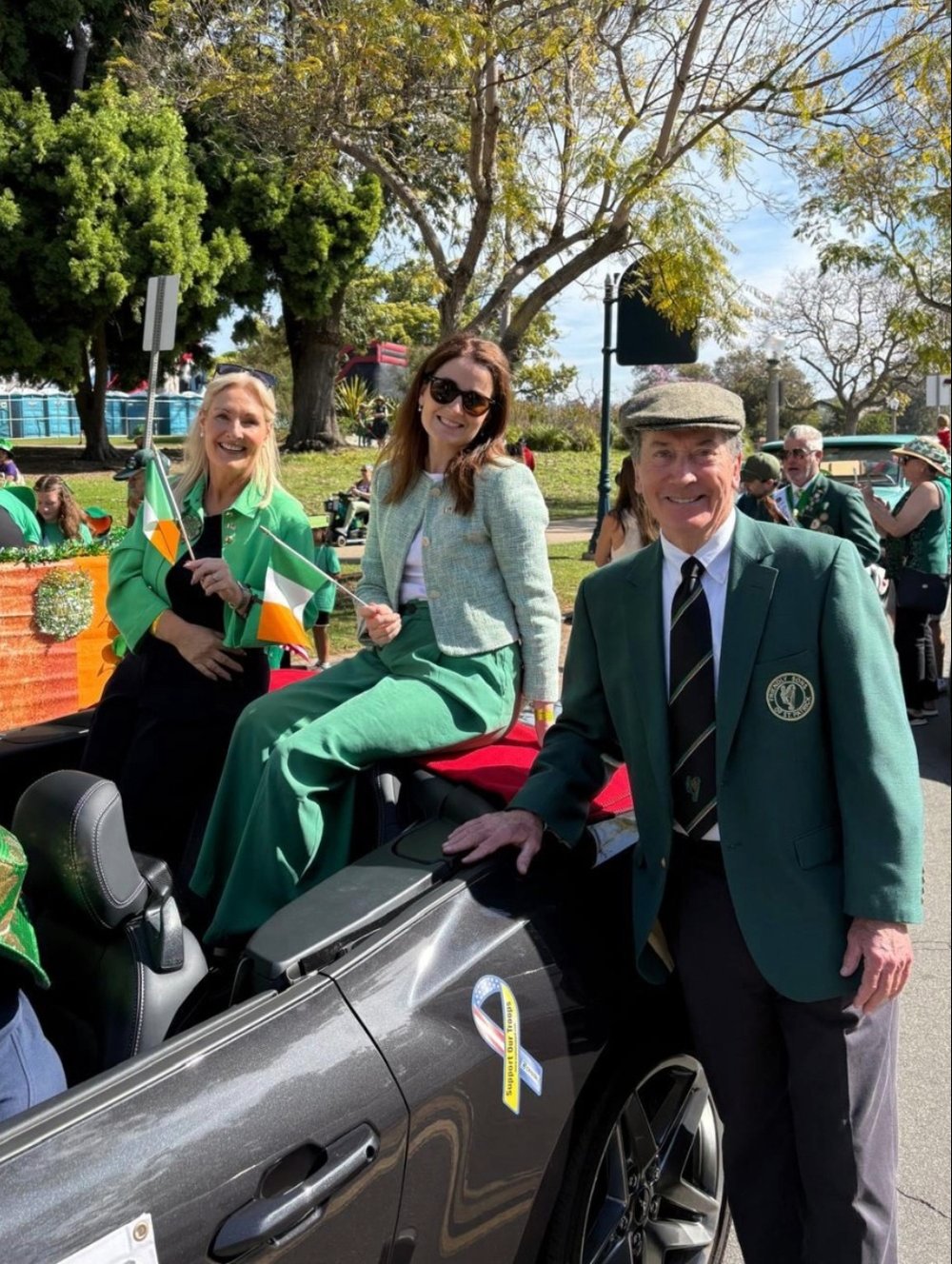 St. Patricks Day Parade with the Ceann Comhairle