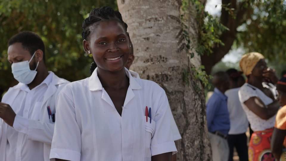 A Mozambican health working