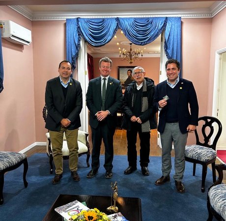 Visit to Chillán for Natalicio de Bernardo O'Higgins.
