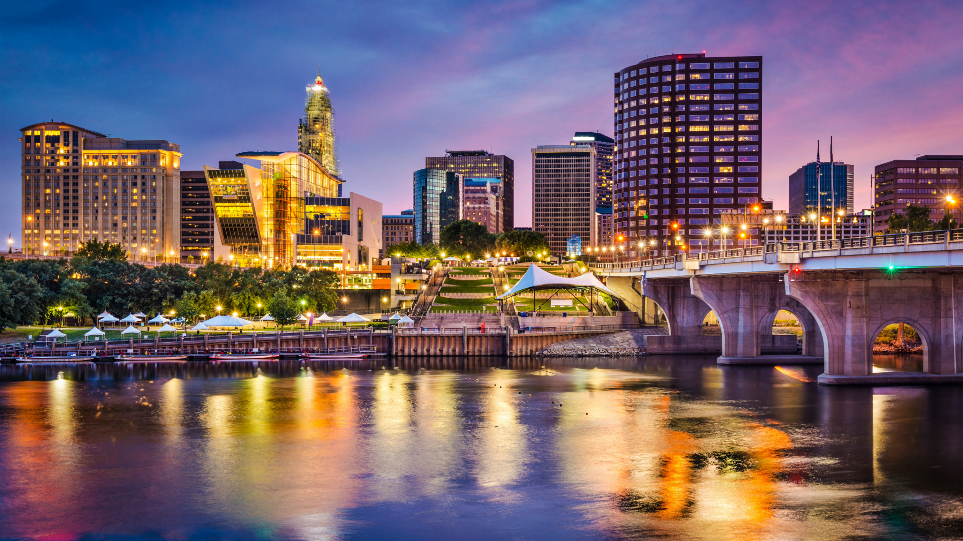 Cityscape of Connecticut