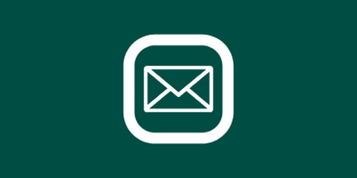 letter icon representing email