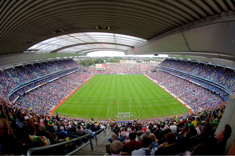 View of Croke Park with full stands