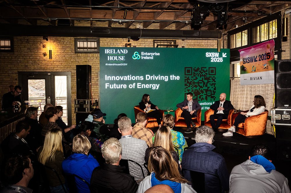Audience watching a talk on energy innovation at SXSW