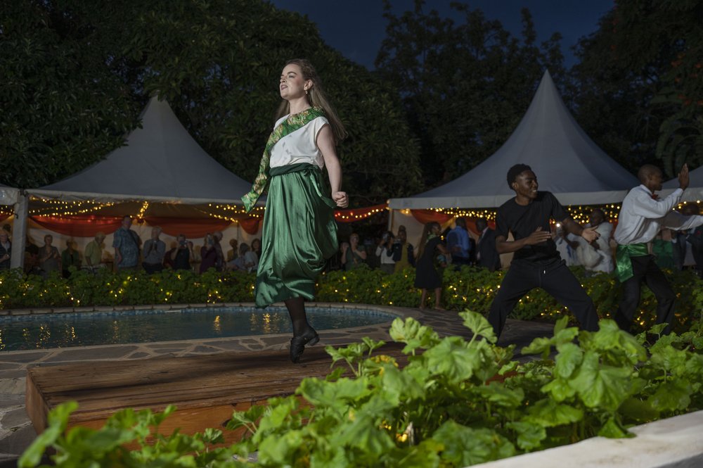 Irish Dancer-Laura performing at the SPD reception