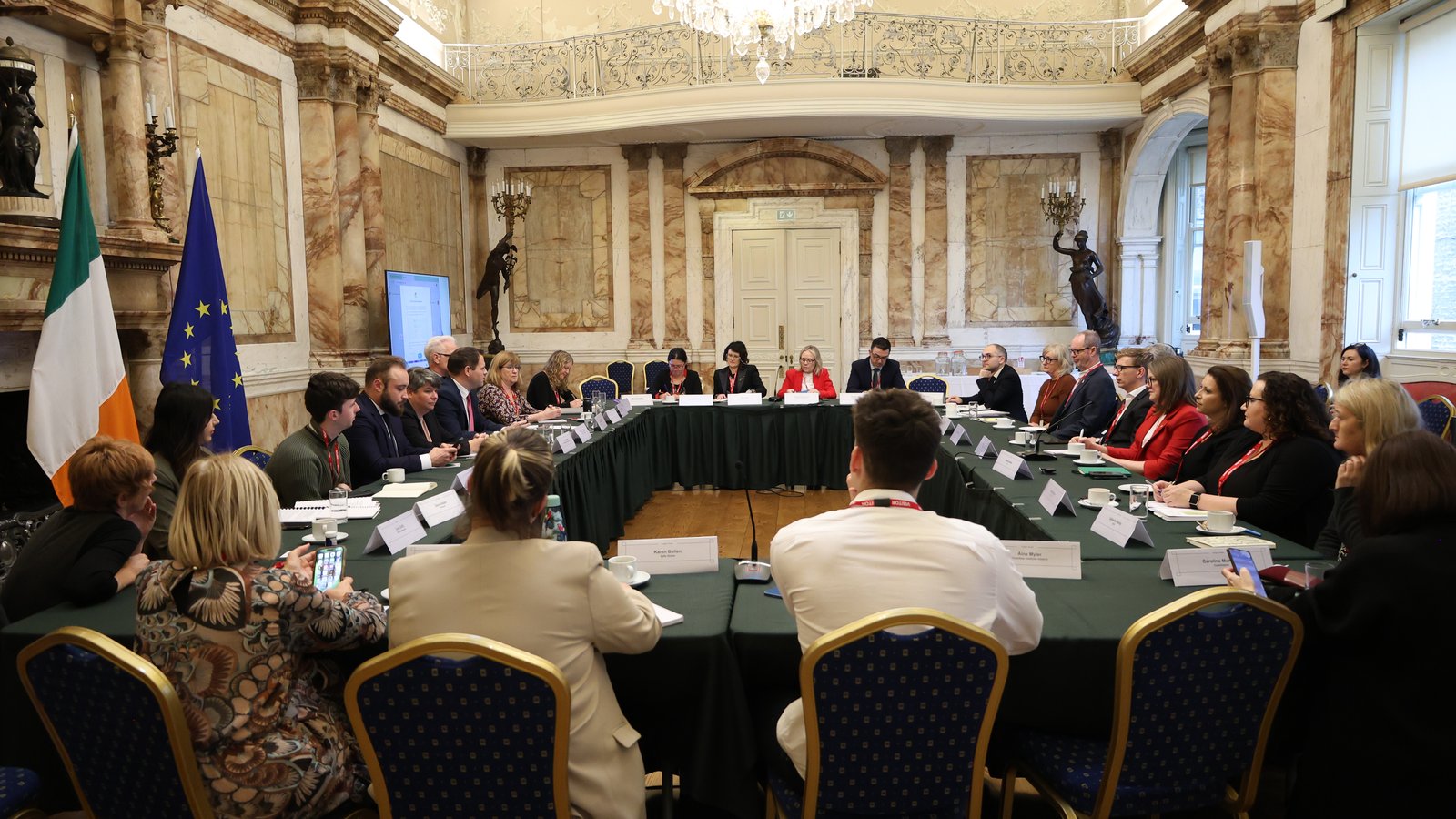 Minister of State Richmond meeting with Irish based community, culture and sports bodies as part of the Diaspora Consultations