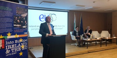 Professor John Brennan, Professor of European Integration from Maynooth University