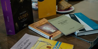 spread of books of Ulysses in different languages