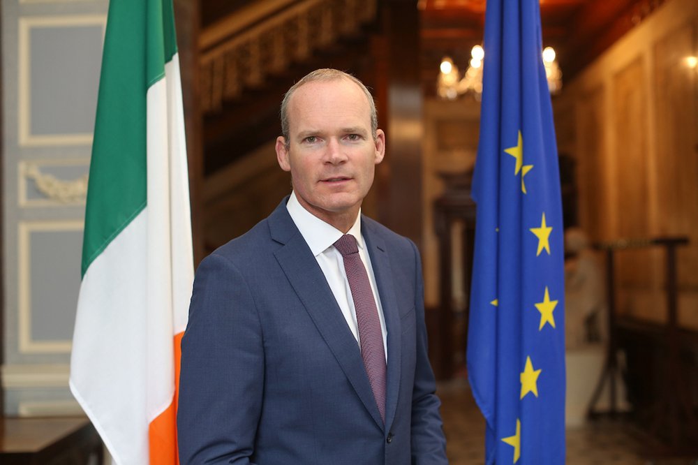 headshot of Minister for Foreign Affairs, Simon Coveney T.D.