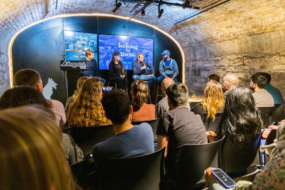 Startup networking panel discussion run by Dogpatch Labs