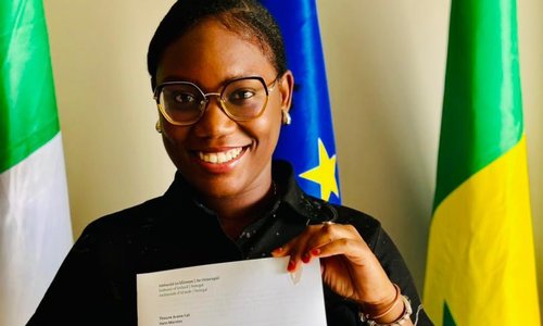 Irish Aid Fellowship Recipient Arame Thioune