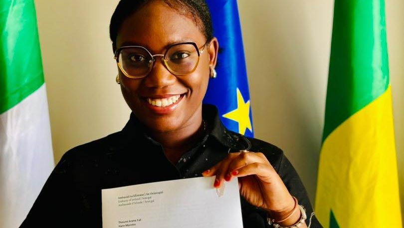 Irish Aid Fellowship Recipient Arame Thioune