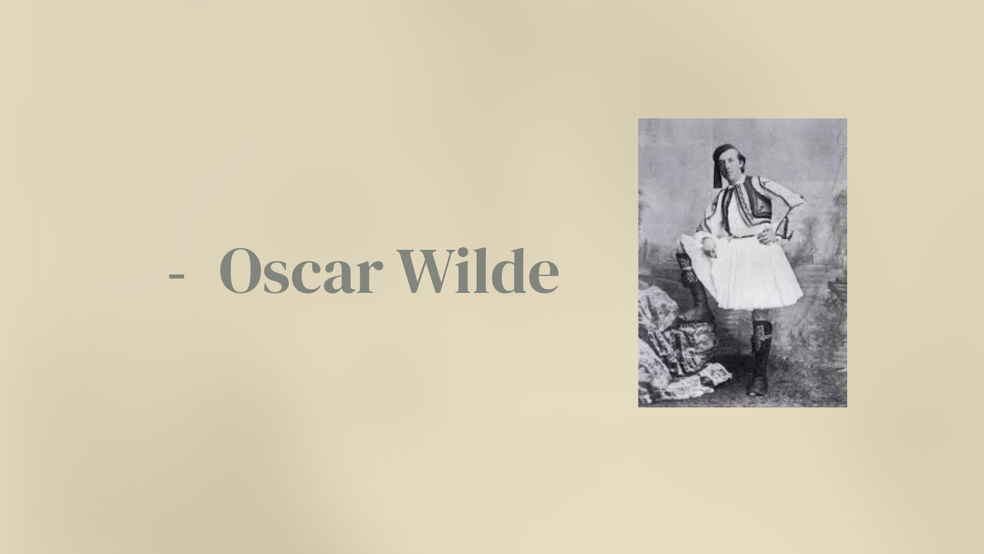 Oscar wilde