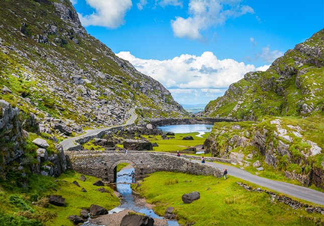 The Gap of Dunloe in Killarney National Park.