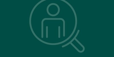 Icon depicting job search.