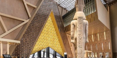 Grand Egyptian Museum foyer