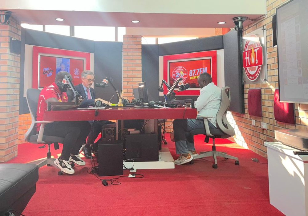Ambassador Fitzpatrick's interview at HOT FM