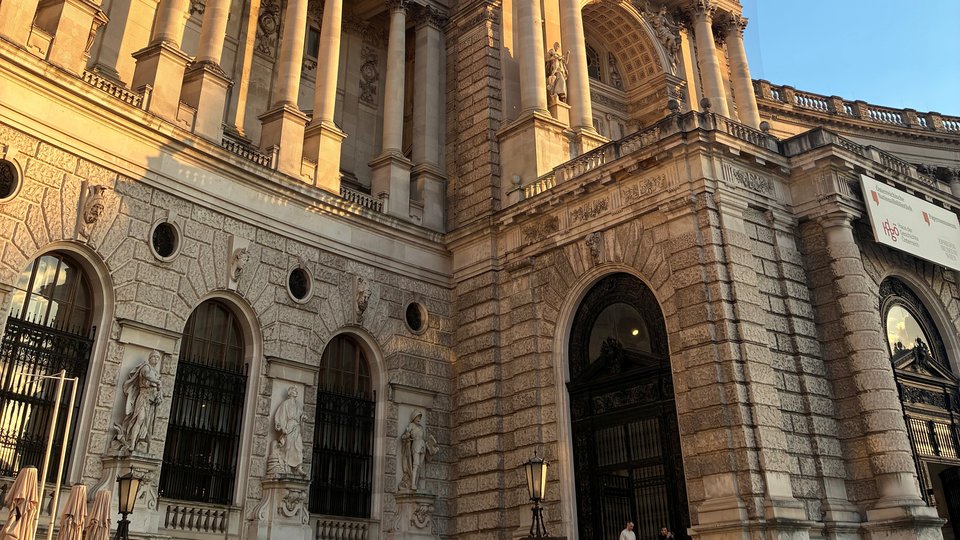 Panoramic of Hofburg Palace
