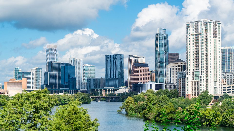 Austin skyline during the day
