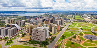 View of skyline of Brasilia