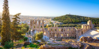 View of Acropolis in Athens