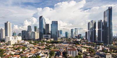 Indonesia cityscape