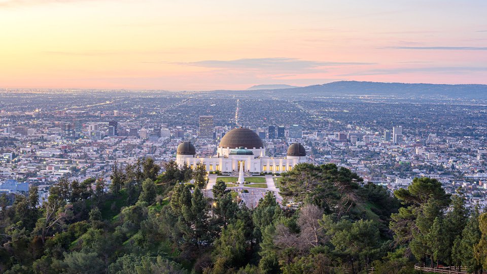 skyline of Los Angeles