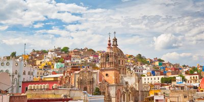 Skyline view of Mexico city