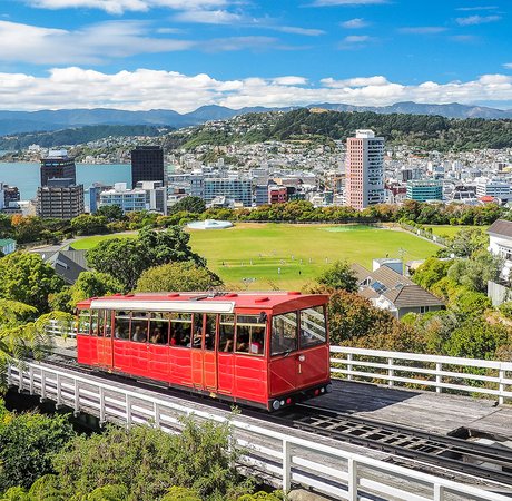 View of the skyline of Wellington