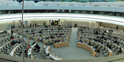 Human Rights Council chambers