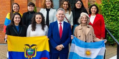 A welcome was held for the Latin America Fellows in